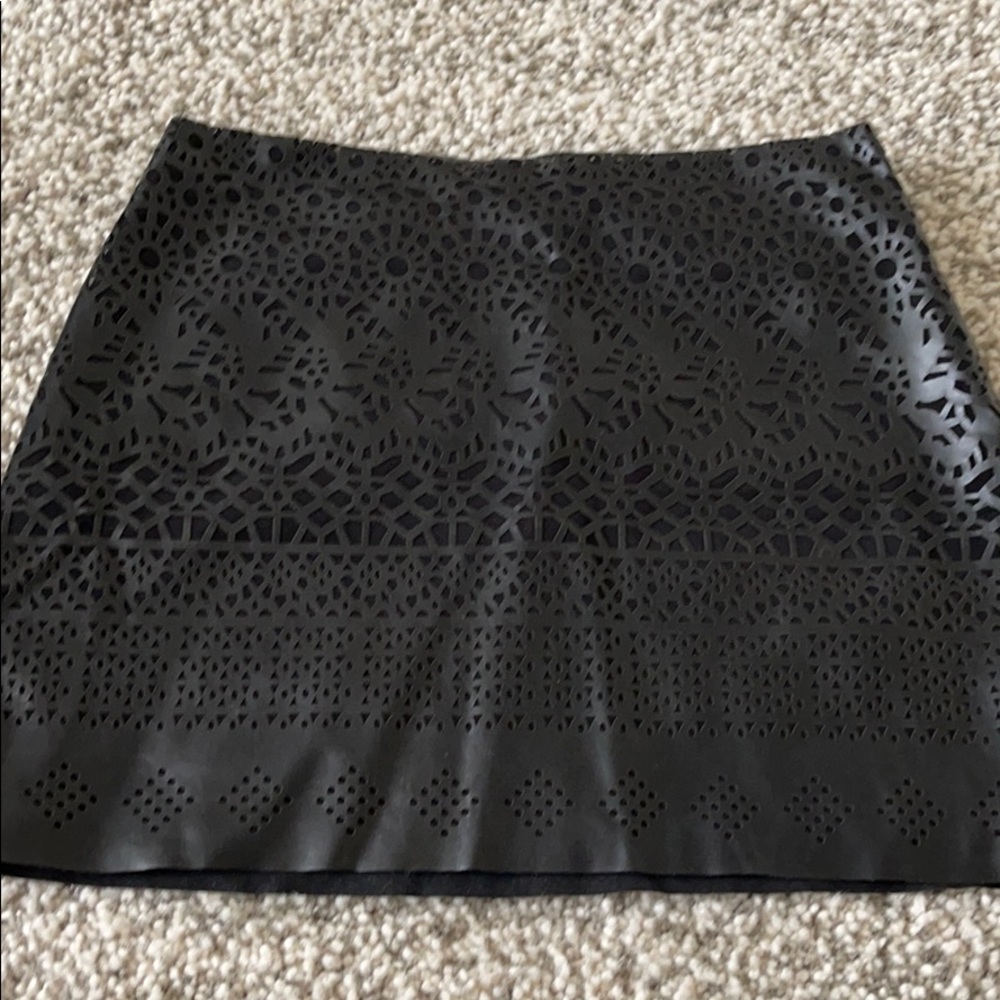 Black Design Lab Leather skirt